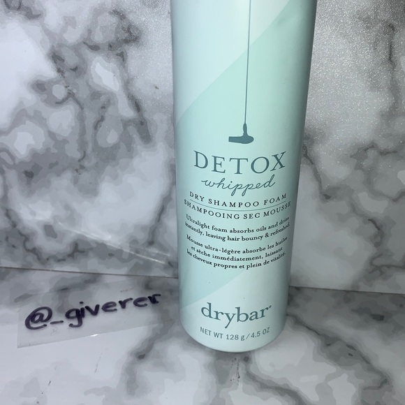 New Detox WHIPPED Dry Shampoo Foam Drybar - Picture 2 of 10